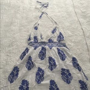 Bohemian halter dress